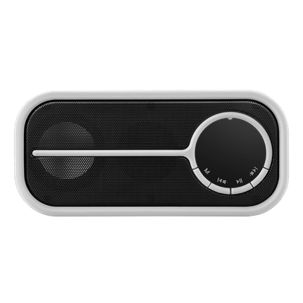 Caixa De Som Portátil Bluetooth, Sd, Fm, Usb 10W Branca Pulse - SP207 Caixa De Som Portátil Bluetooth, Sd, Fm, Usb 10W Branca Pulse - SP207
