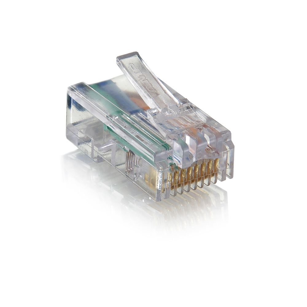 Cabo Multilaser Conector Rj45 Para Cat6 100 Unidades - WI260 - Multilaser