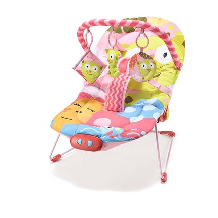 Cadeira de Descanso para Bebês Little Nap Gato 0-15kgs Rosa Multikids Baby - BB361 BB361