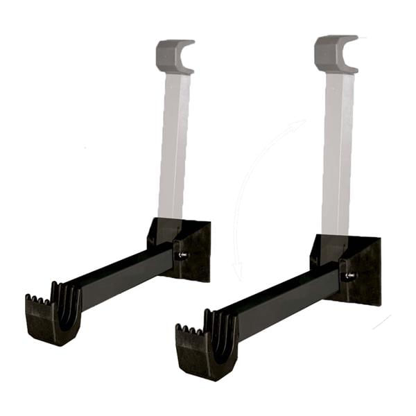Suporte de Parede para Bicicleta até 20Kg com 2 Hastes Retráteis em Q195 e ABS Atrio - BI100OUT [Reembalado] BI100OUT