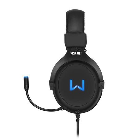 Headset Gamer Volker USB 7,1 3D Surround Sound LED Azul Warrior - PH258OUT...