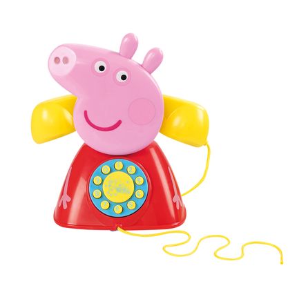 Telefone Peppa Pig Com Som Multikids - BR1318 BR1318