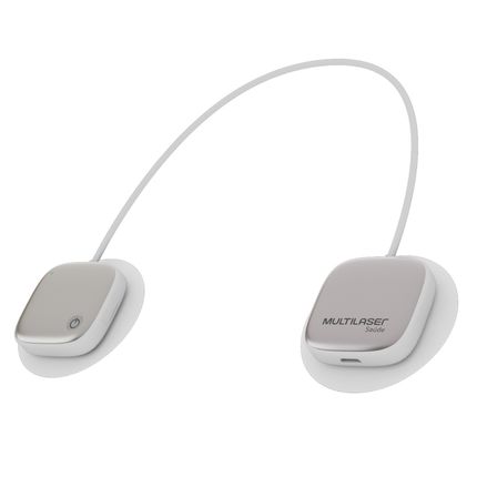 Mini Tens Alívio de Dores Musculares Recarregável via USB - Multilaser Saúde - HC172OUT [Reembalado] HC172OUT