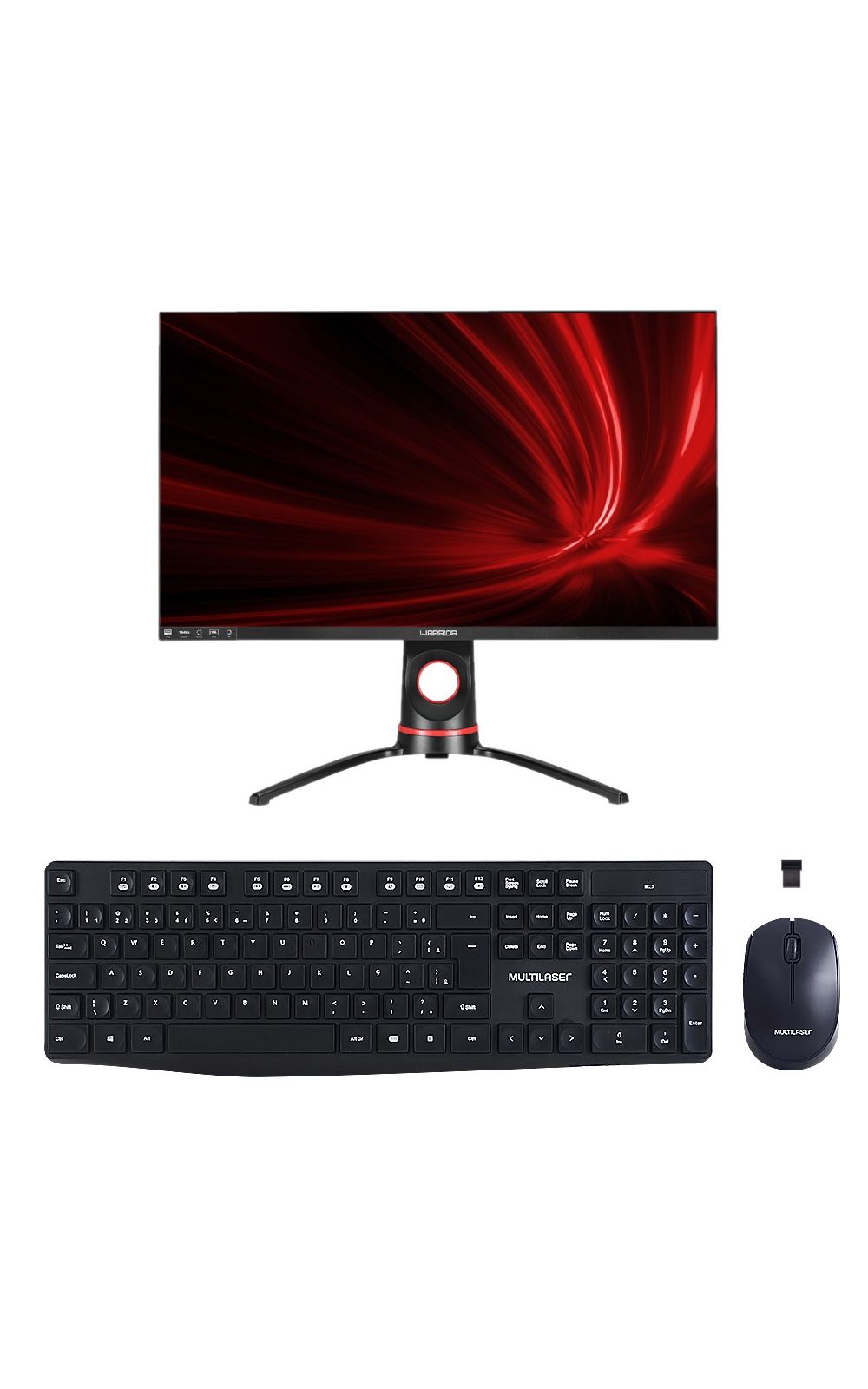 Monitor Gamer Kaizen 27 Polegadas Full HD IPS 144Hz Warrior RGB com Ajuste  de Altura - MN201