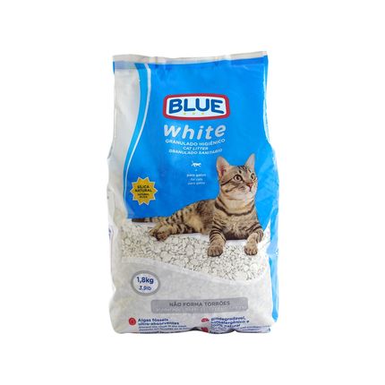 Areia para Gatos White 1,8kg Blue - PP017X [Reembalado] PP017X