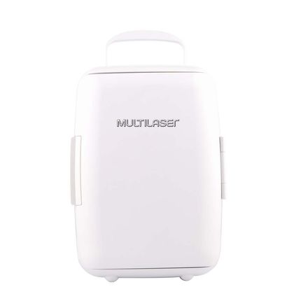 Mini Geladeira 6L Branca 12V 127V Capacidade 4 Garrafas de 600ML com Cabo DC Branca Multilaser - TV011OUT [Reembalado] TV011OUT