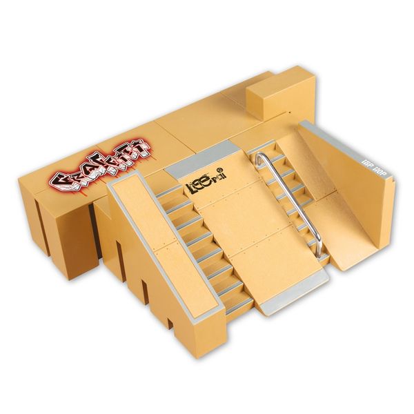 Prodeck Pista Skate Park com 2 Skates de Dedo Multikids - BR1801OUT [Remanufaturado] BR1801OUT