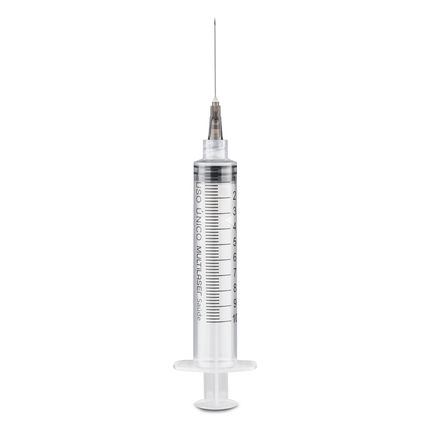 Seringa Luer Lock 10ml - Com Agulha - Cx com 100 Uni. - Multi Saúde - HC451OUT [Reembalado] HC451OUT