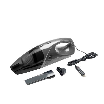 Aspirador de Pó Automotivo 80W 12V c/ Função Líquido e Sólido 3M de Fio Cinza/ Preto Multi - AU614OUT [Reembalado] AU614OUT
