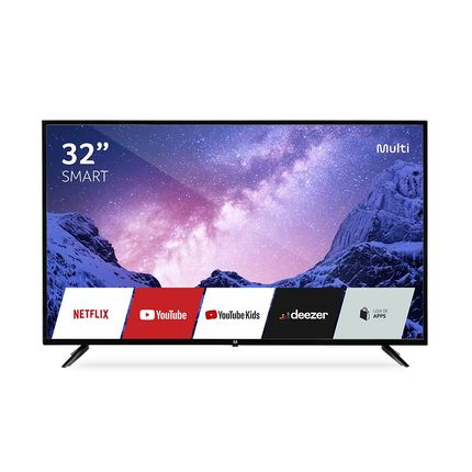 Smart Tela DLED 32'' Full HD Multi Linux 3 HDMI 2 USB Wi-Fi - TL026OUT [Reembalado] TL026OUT