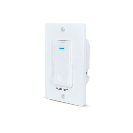 Interruptor Inteligente 1 Tecla Wi-Fi Multilaser Liv - SE235X [Reembalado] SE235X
