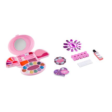 Estojo de Maquiagem Infantil My Style Beauty Super Kit Princesa +5 Anos Multikids - BR1333OUT [Reembalado] BR1333OUT