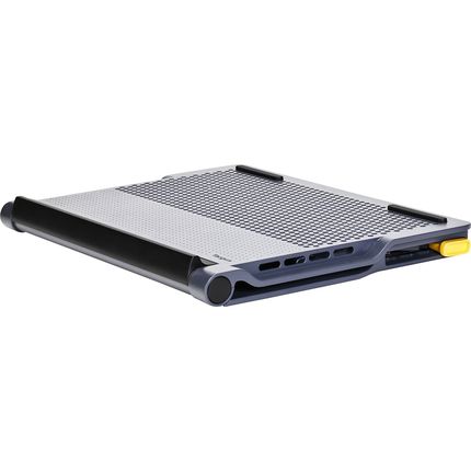 Cooler Targus para Notebooks 17'' com Inclinação Ajustável e Ventilador Duplo + HUB 4 Portas USB-A - AWE81USX [Reembalado] AWE81USX
