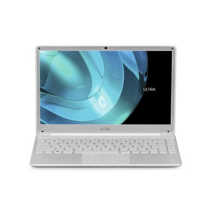 Notebook Ultra, com Linux, Intel Core i3, 4GB 1TB HDD, Tela 14,1 Pol. HD + Tecla Netflix Prata - UB432OUT [Reembalado] UB432OUT
